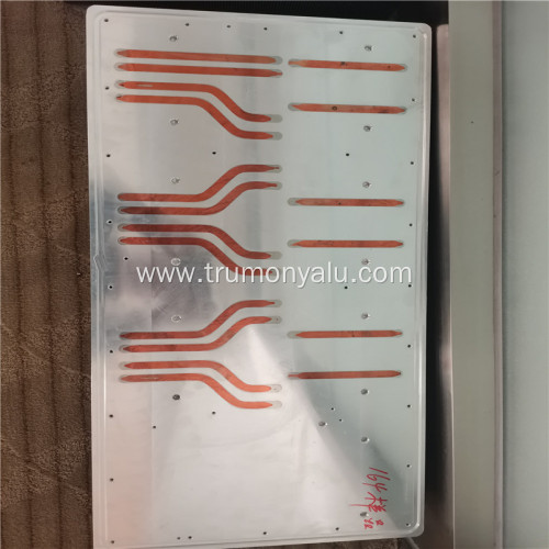 Aluminum Spatula Heat Sink Design with Copper